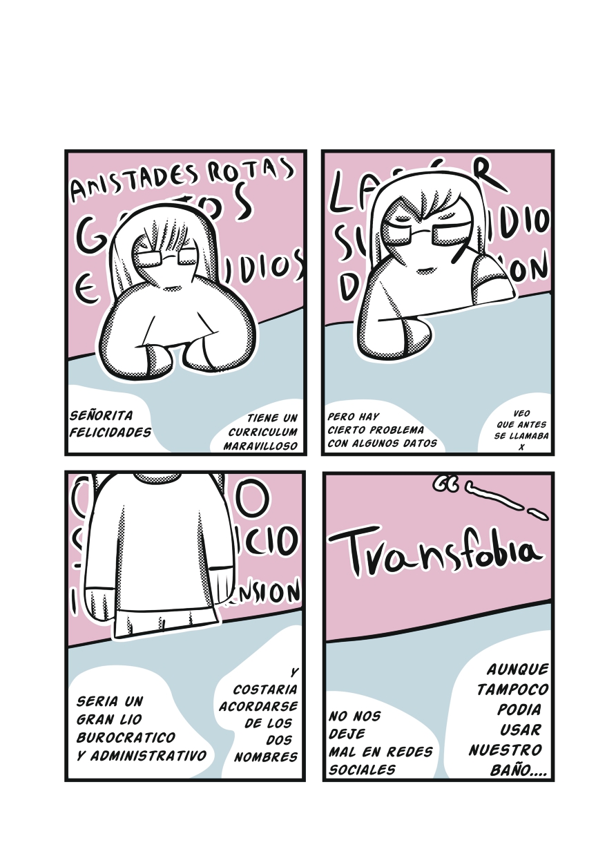Entrevista de trabajo (Ganador mejor fanzine manga Barcelona 2021)