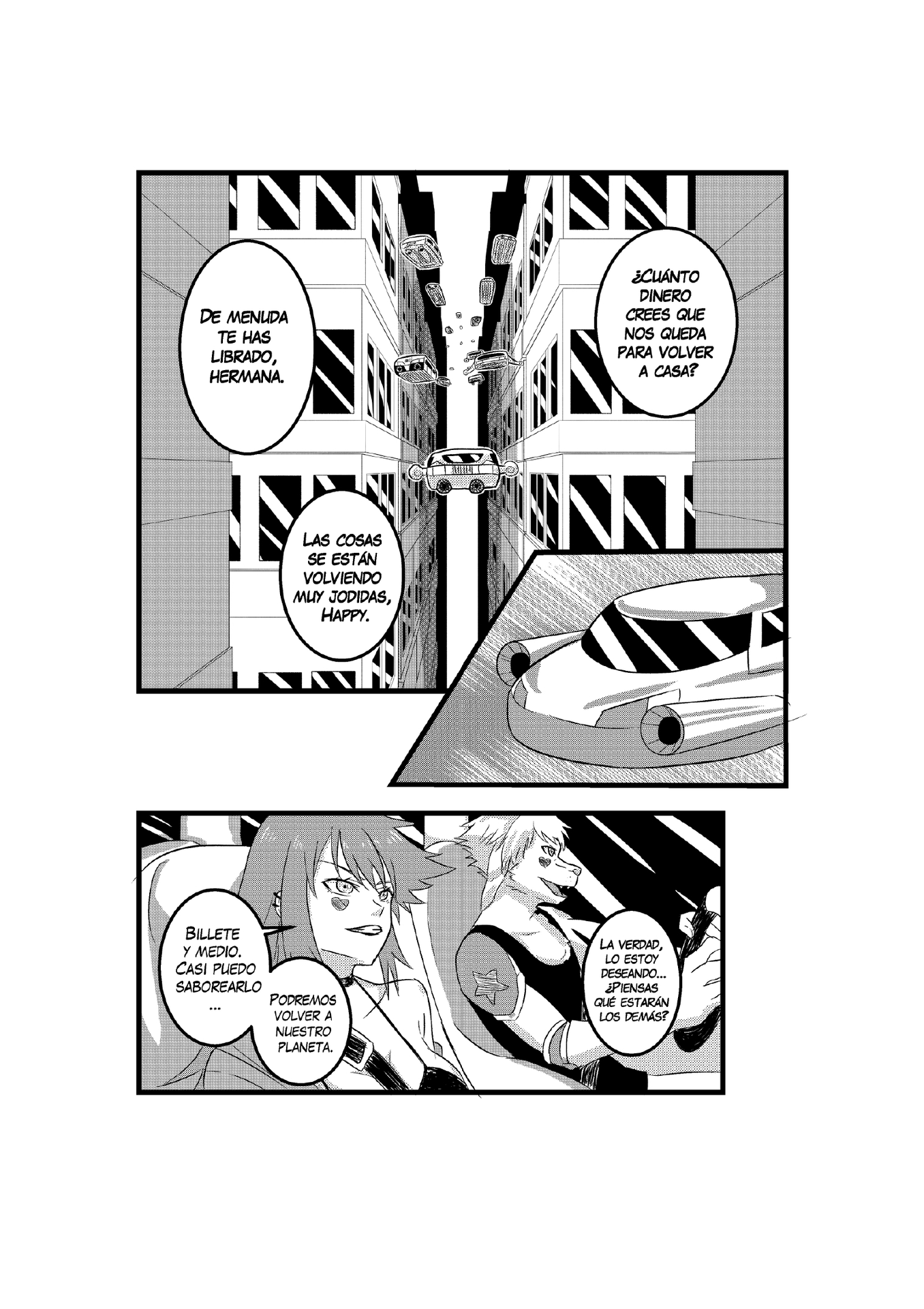 Escape From Eco (Premio a Mejor comic Manga XXXVI Concurso Nacional Cómic de Dos Hermanas)