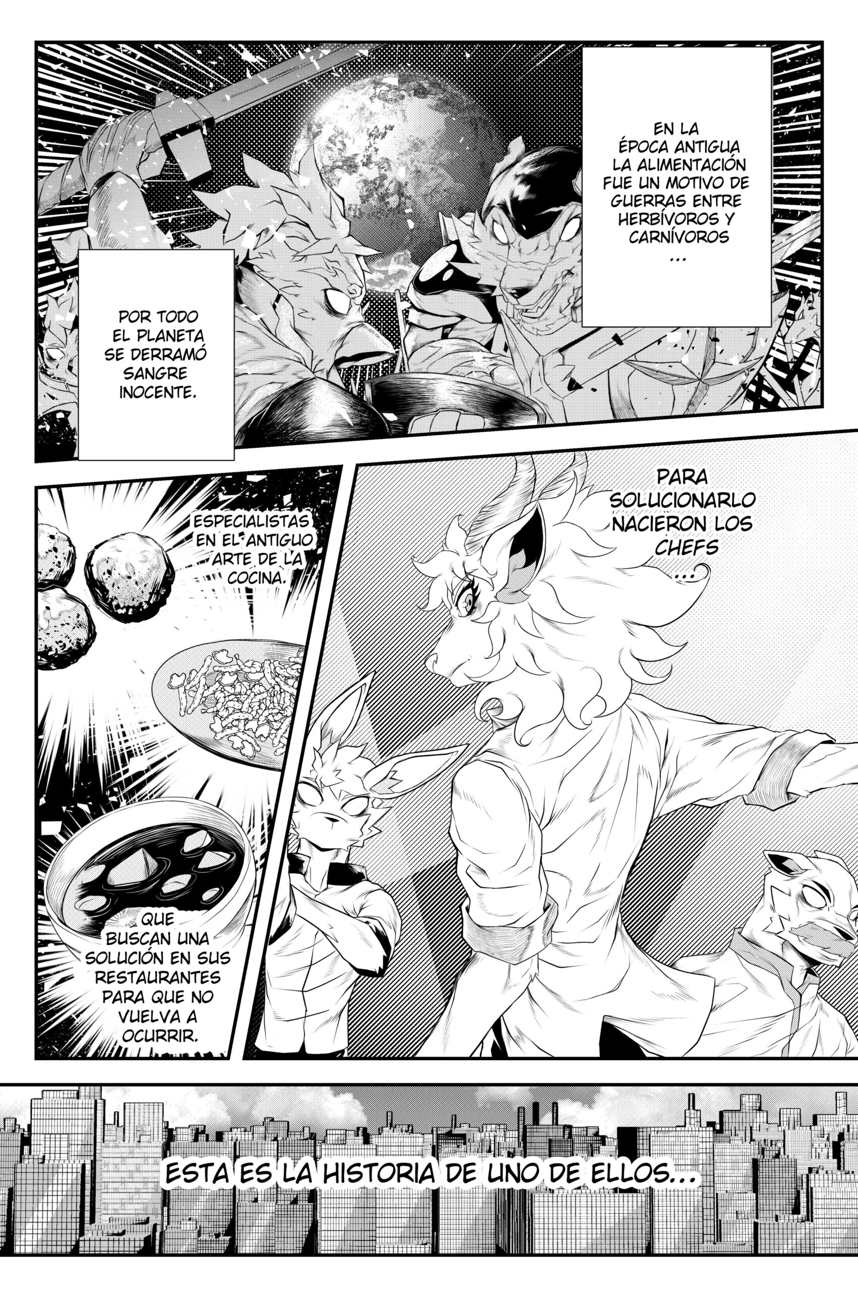 FIVE FORKS (Nominado al Concurso Norma de Manga 2021)